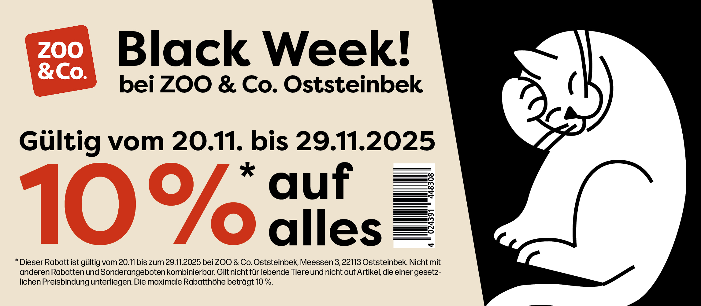 Oststeinbek Black Week Aktion